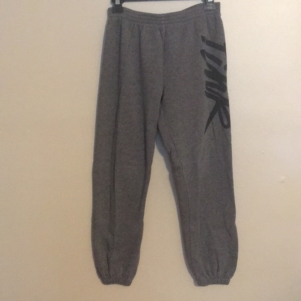 Pink sweat pants